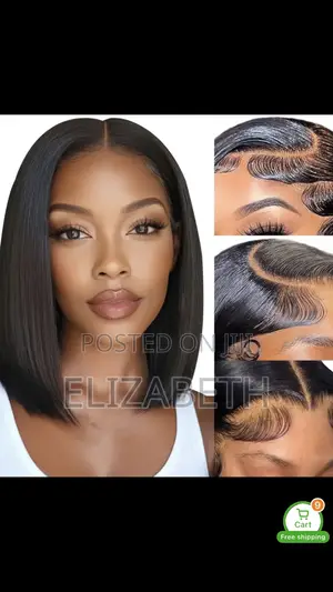 10 Inches Frontal 100% Human Hair Wig
