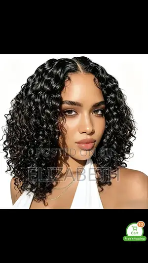 One Part Jelly Curls Wig