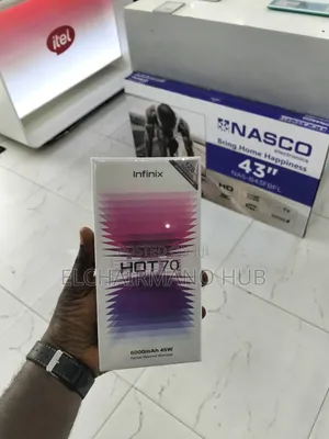 New Infinix Hot 70 128 GB Black