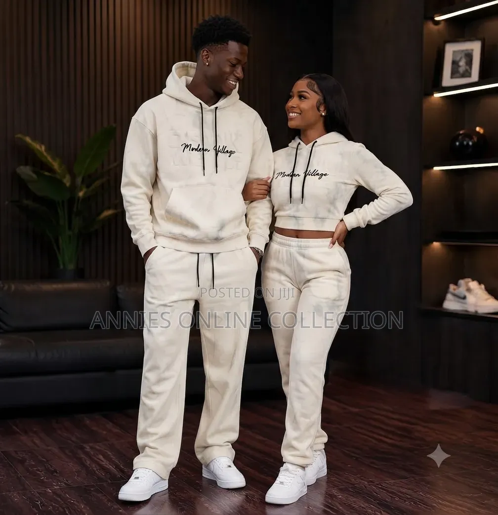 Classic Unisex Hoodie Tracksuits Thick Fabric