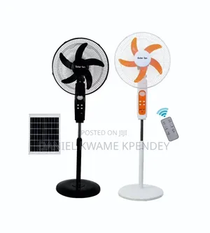 Solar Rechargeable Fan