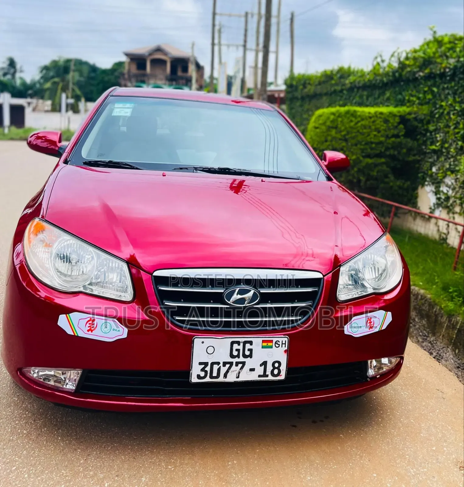Hyundai Elantra GLS 2010 Red