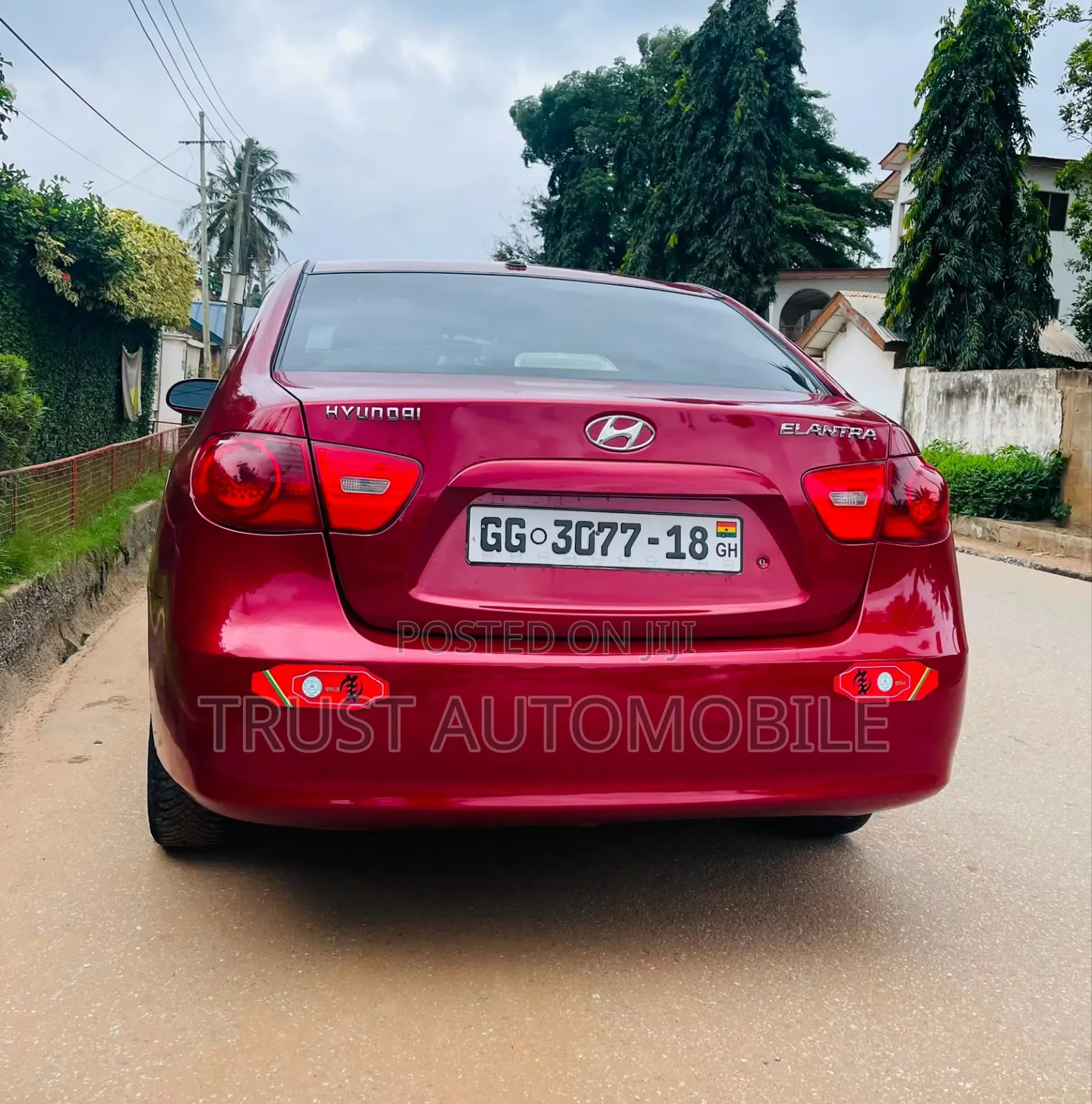 Hyundai Elantra GLS 2010 Red