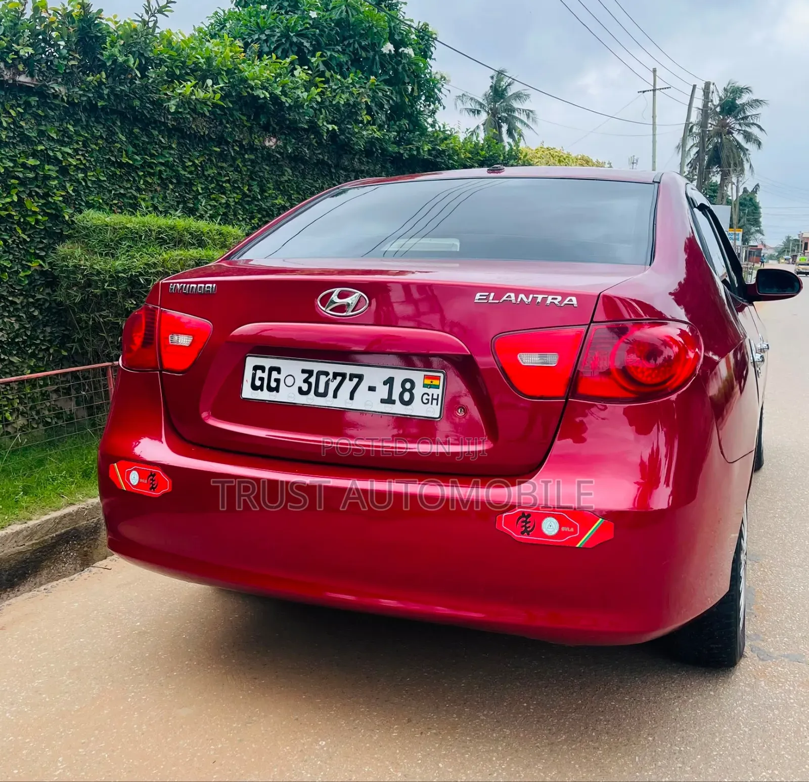 Hyundai Elantra GLS 2010 Red
