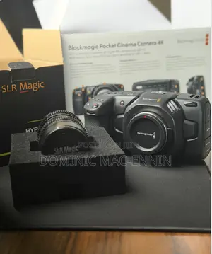 Black Magic Pocket Cinema Camera + SLR 25mm Lens + Media Kit