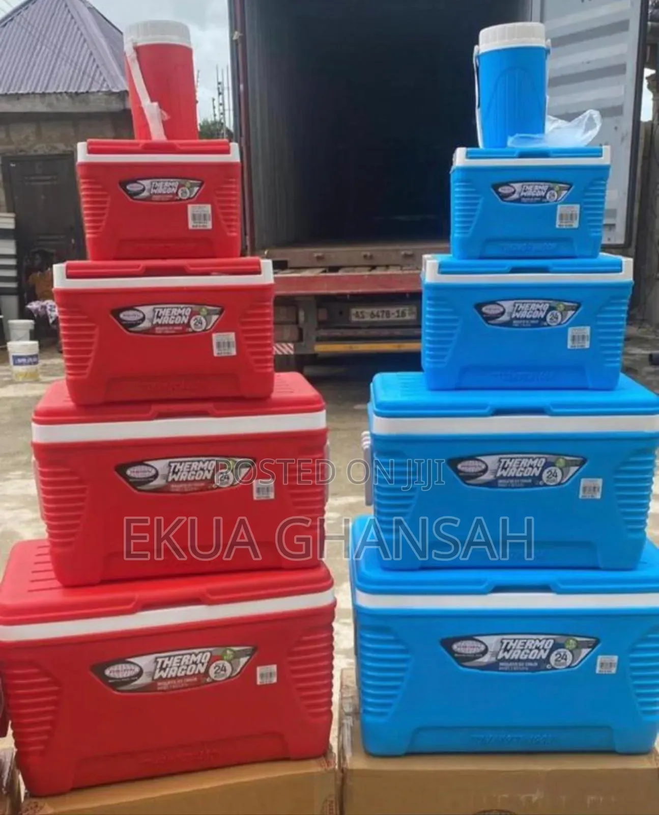 Thermo Wagon Ice Chest Set