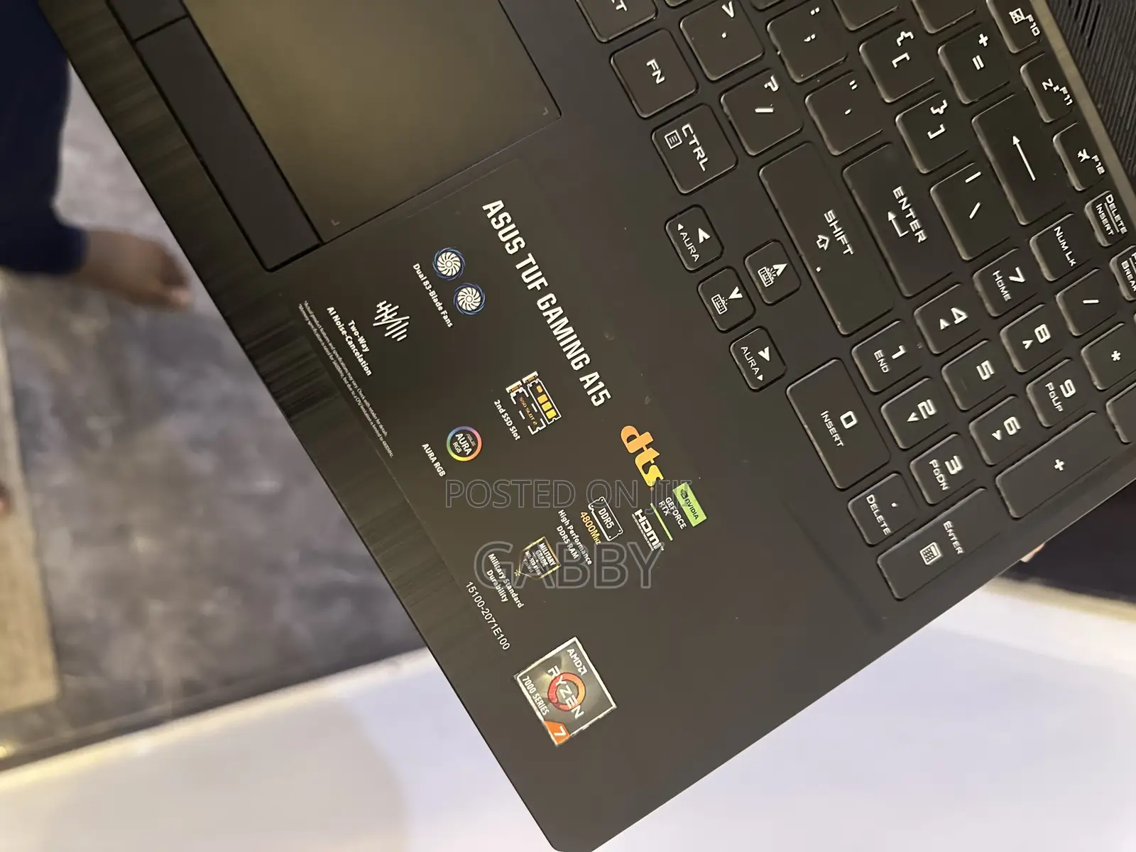 Laptop Asus TUF Gaming A15 16GB AMD Ryzen 7 SSD 1T