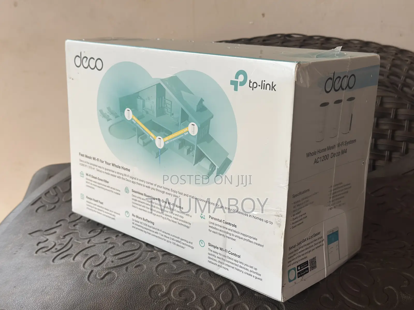 TP-Link Deco M4 Ac1200 Whole Home Mesh Wifi System