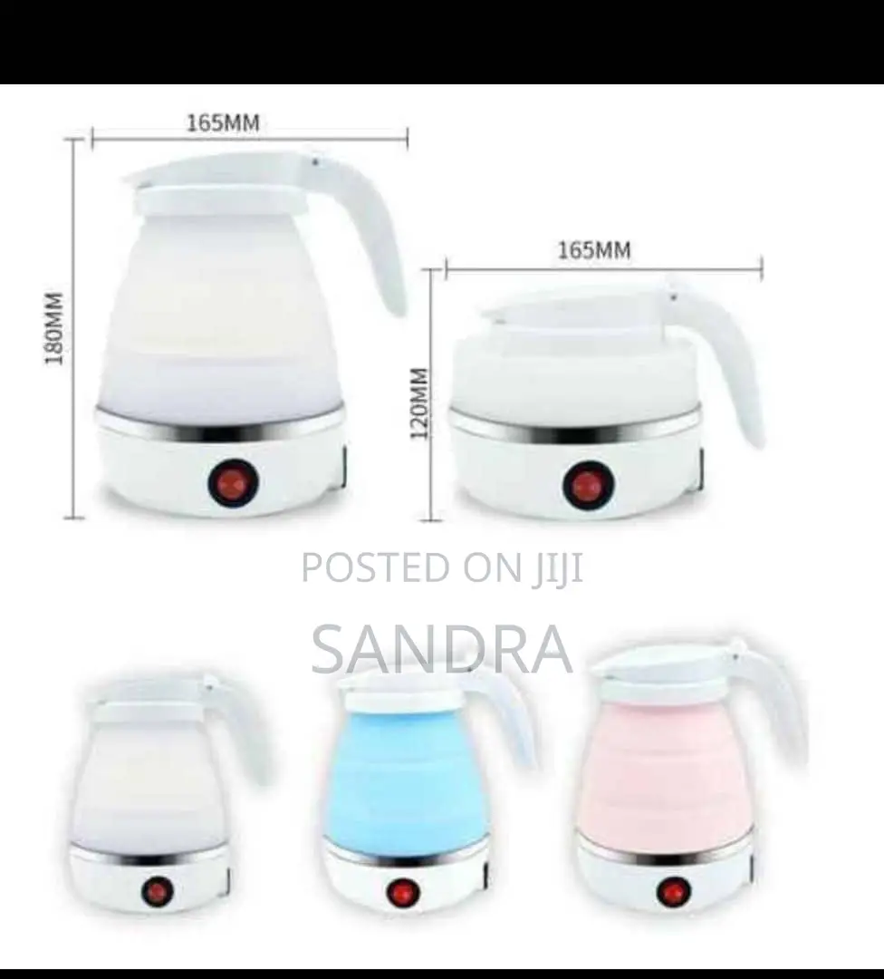 Foldable Electric Silicone Kettle