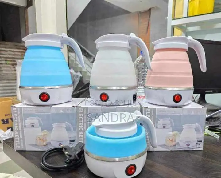 Foldable Electric Silicone Kettle