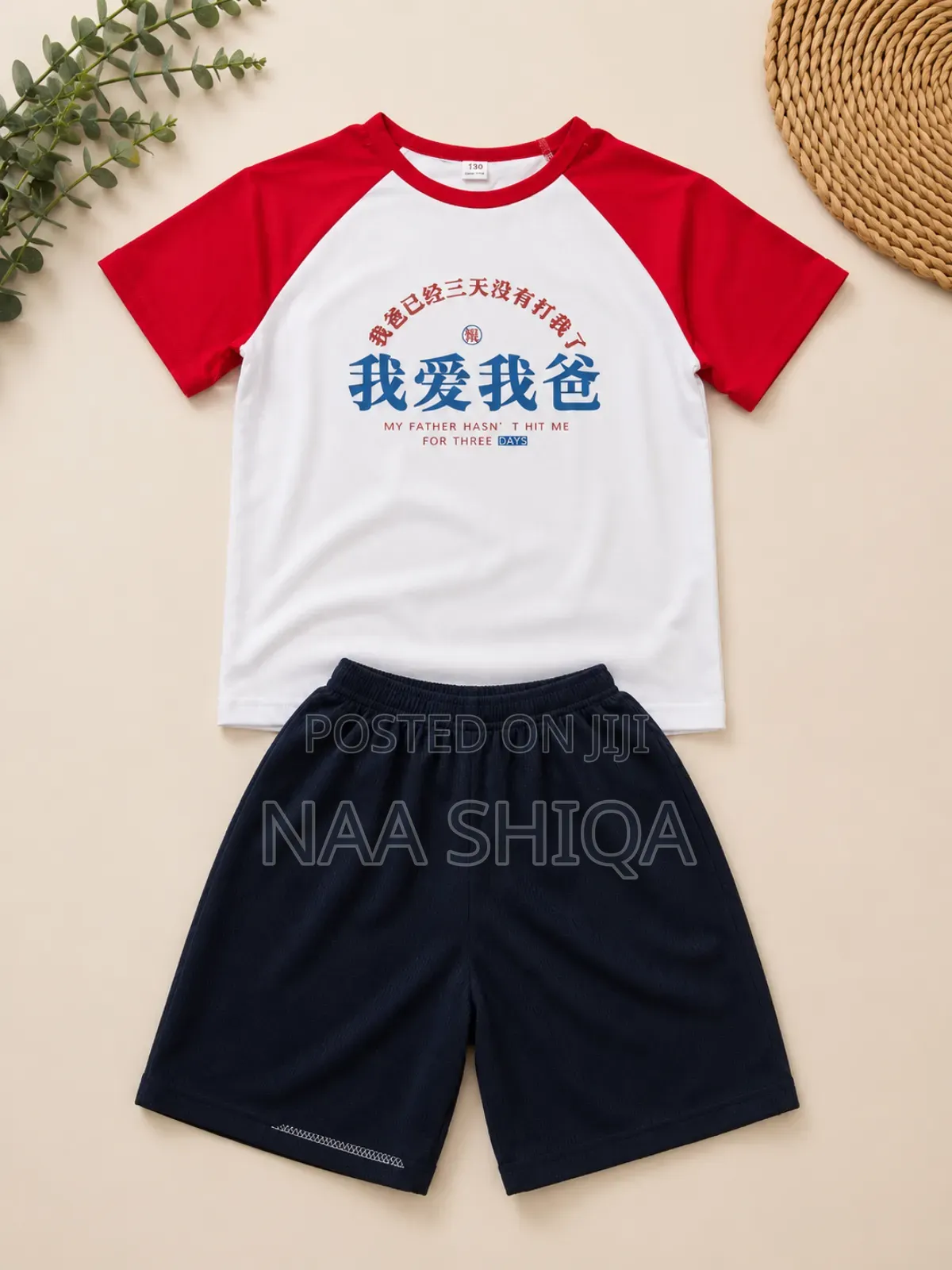 6yrs- Unisex Casual Kids Clothing Set
