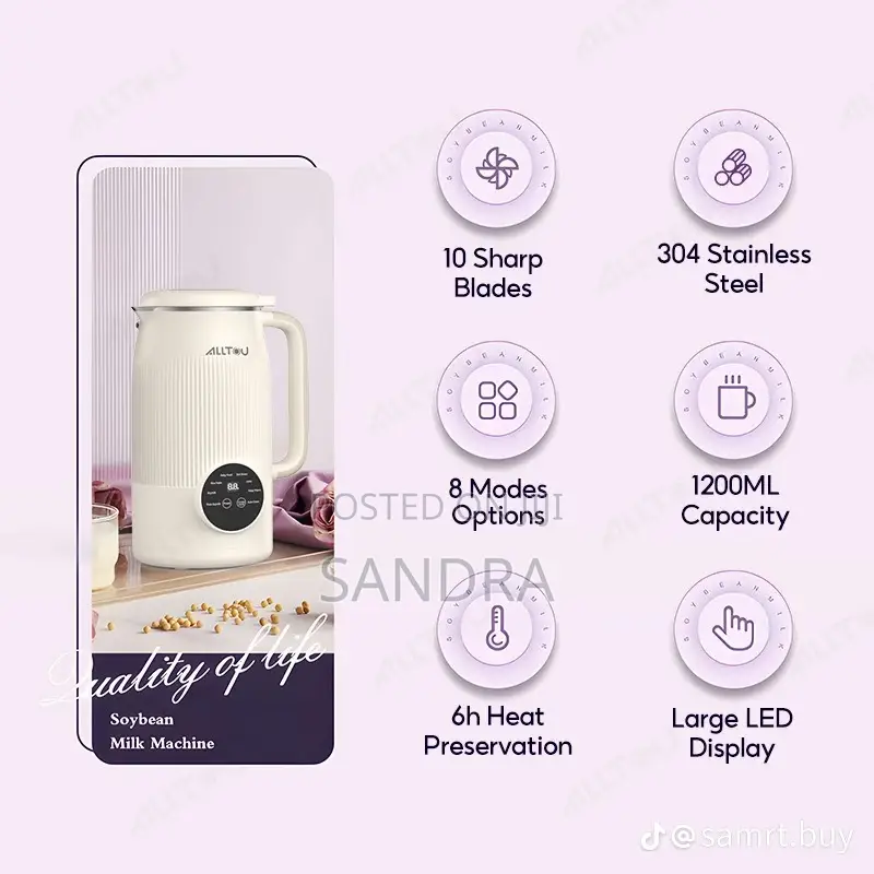 Multifunctional Soy Milk Maker and Blender