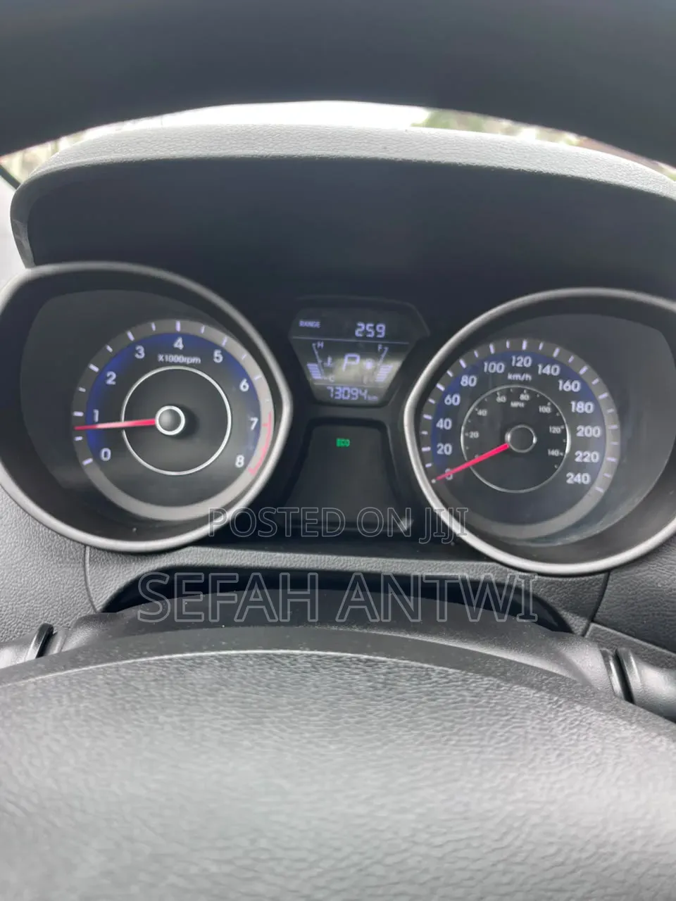 Hyundai Elantra 2016 Brown
