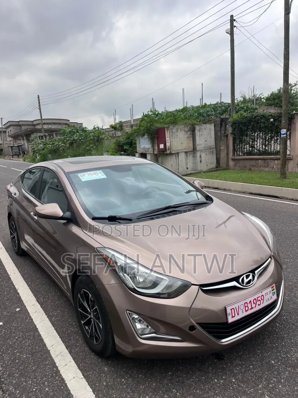 Hyundai Elantra 2016 Brown