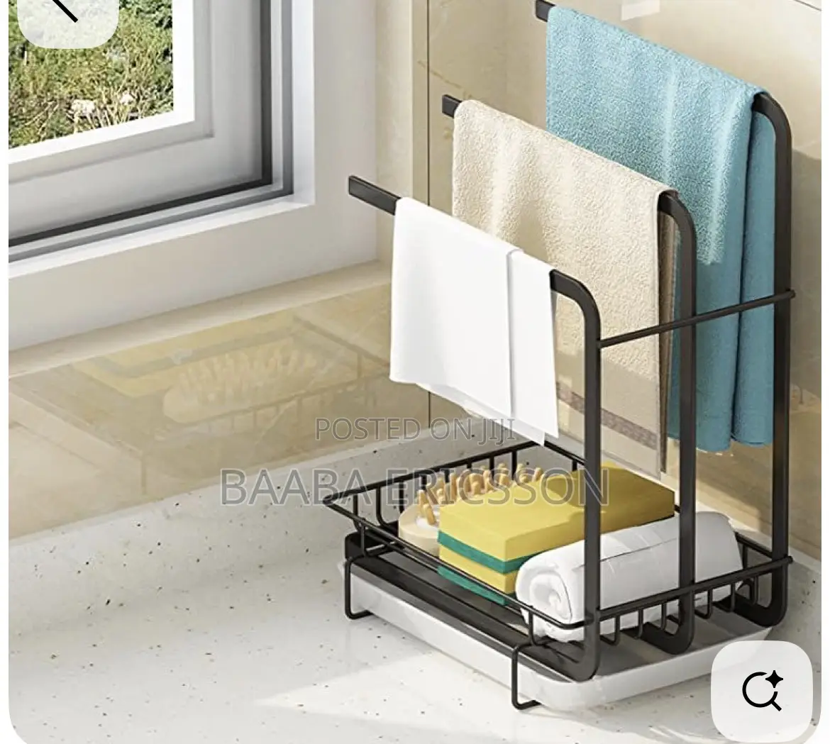 Kitchen Soap and Sponge Rack