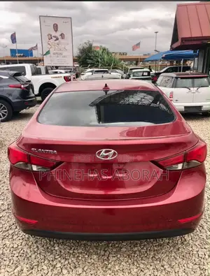 Hyundai Elantra Limited Sedan FWD (1.8L 4cyl 6A) 2016 Red