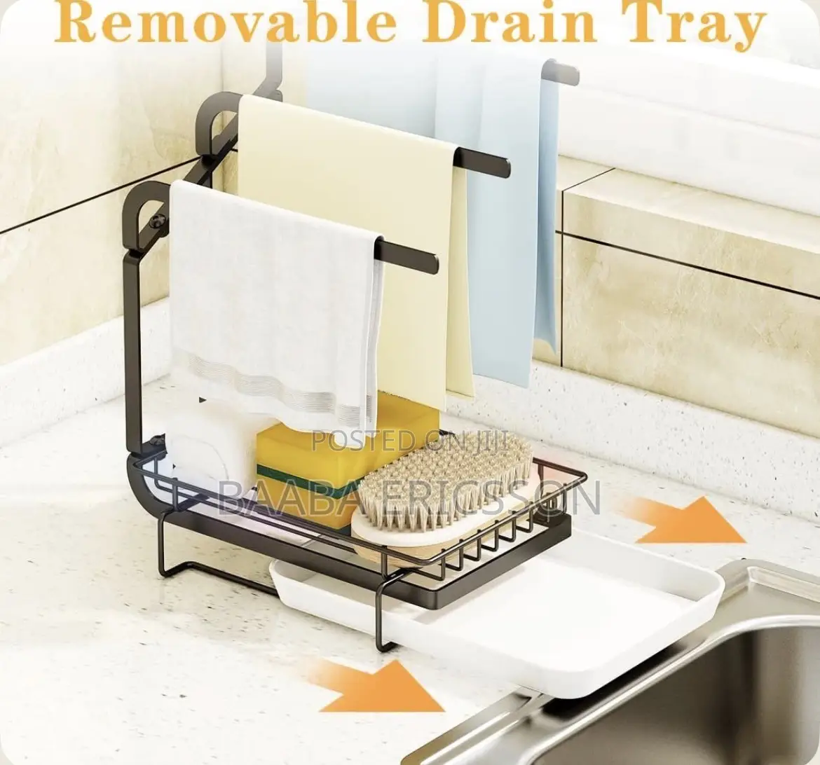 Kitchen Soap and Sponge Rack