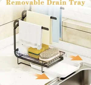 Kitchen Soap and Sponge Rack