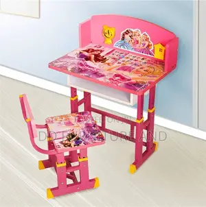Adjustable Study Desk and Chair for Kids .