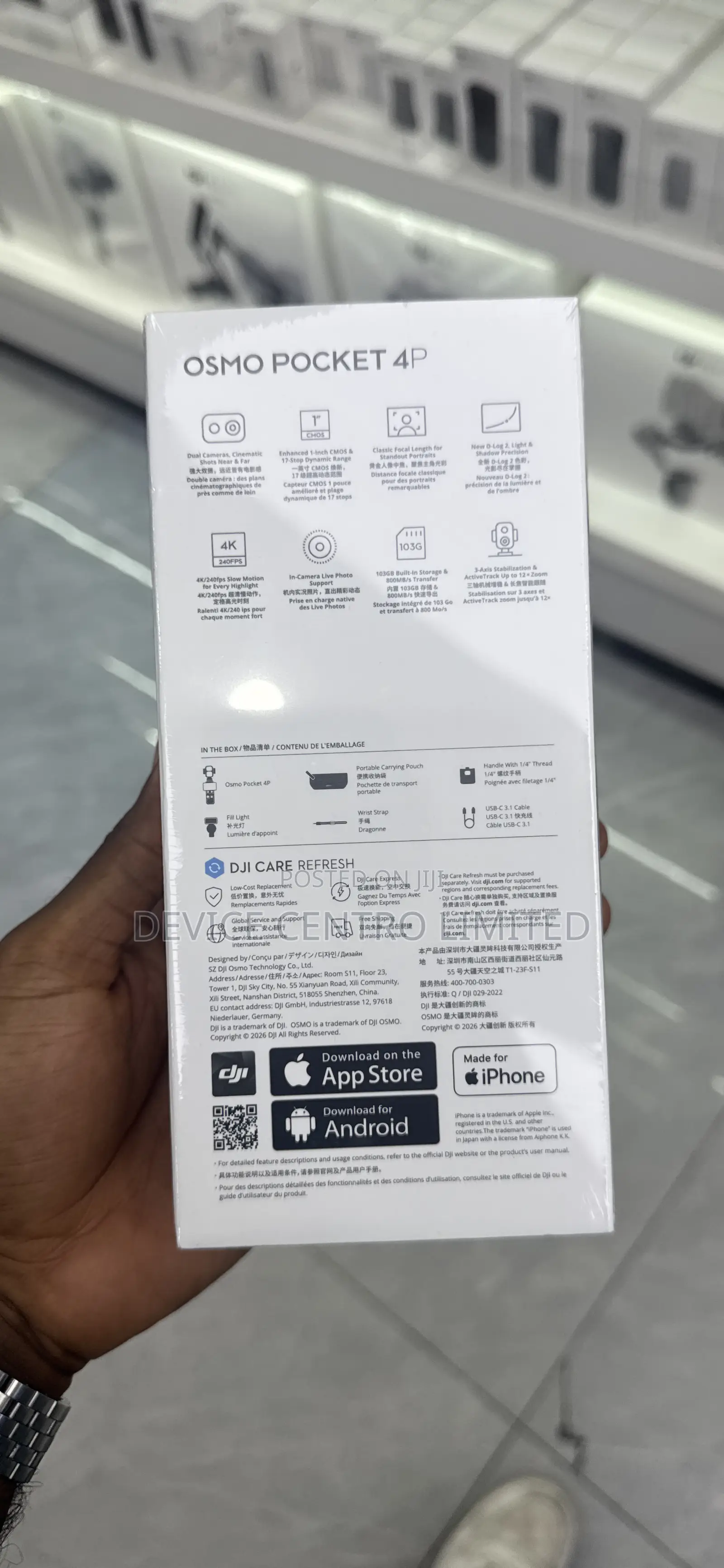 DJI Osmo Pocket 4P Standard Combo
