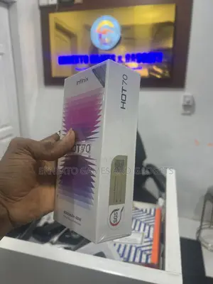 New Infinix Hot 70 128 GB Black