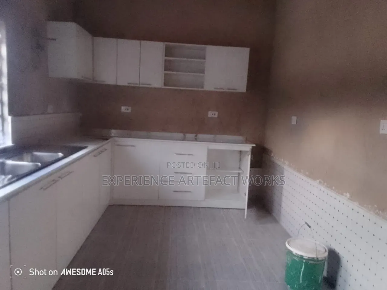 Long Big Kitchen Cabinets