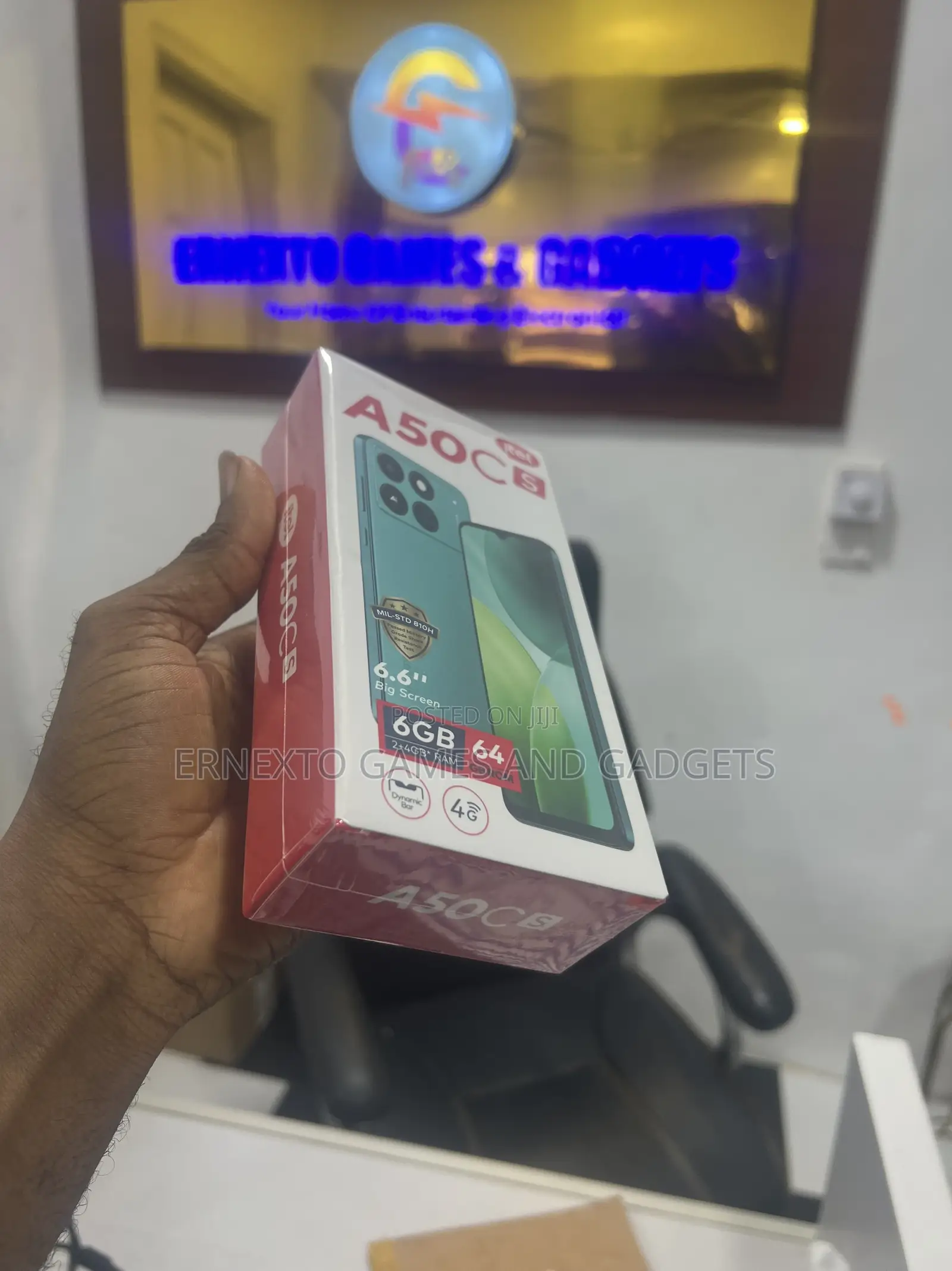 New Itel A50C 32 GB Black