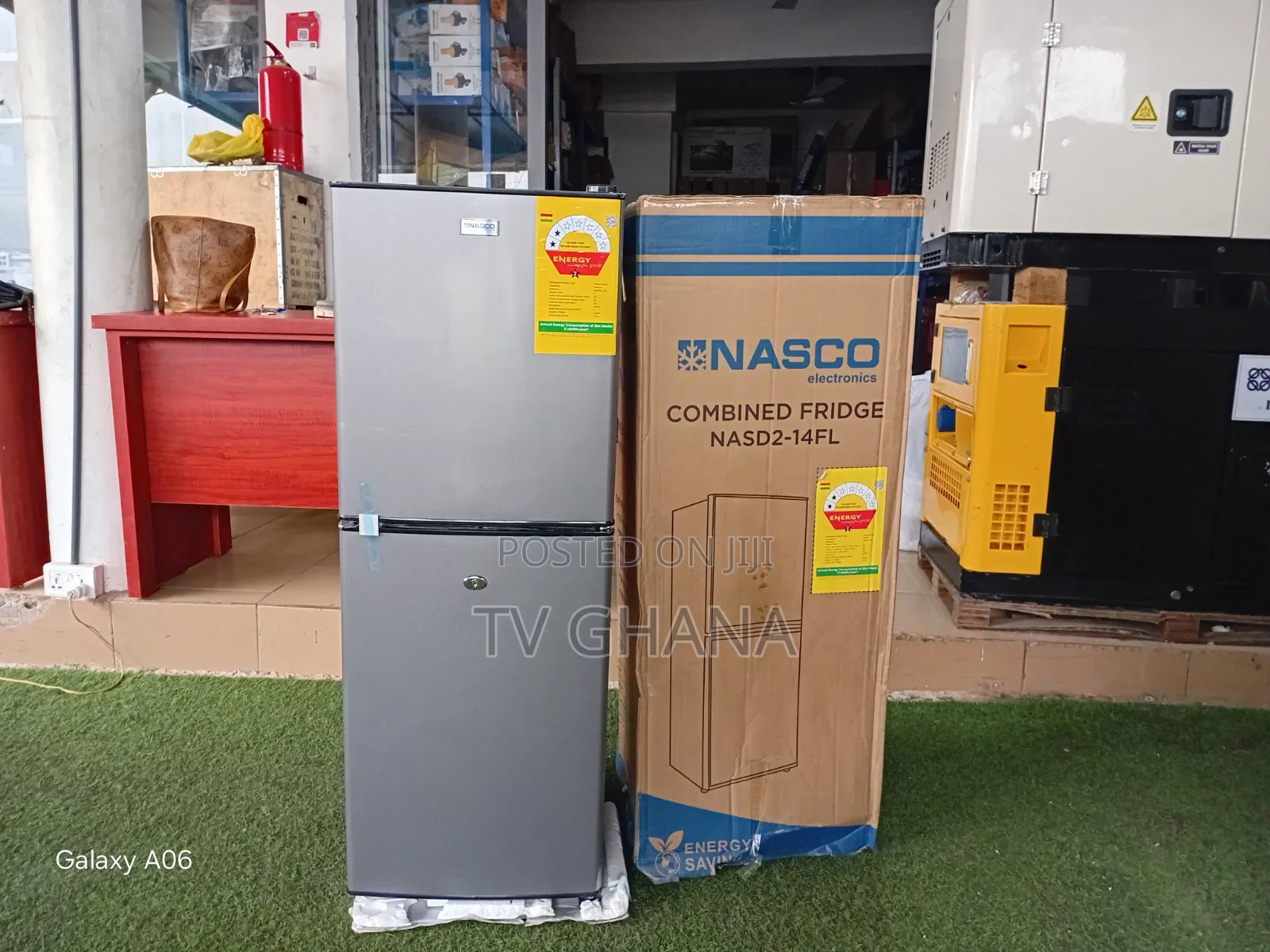 Nasco 116L Refrigerator – Stylish, Spacious Efficient116L