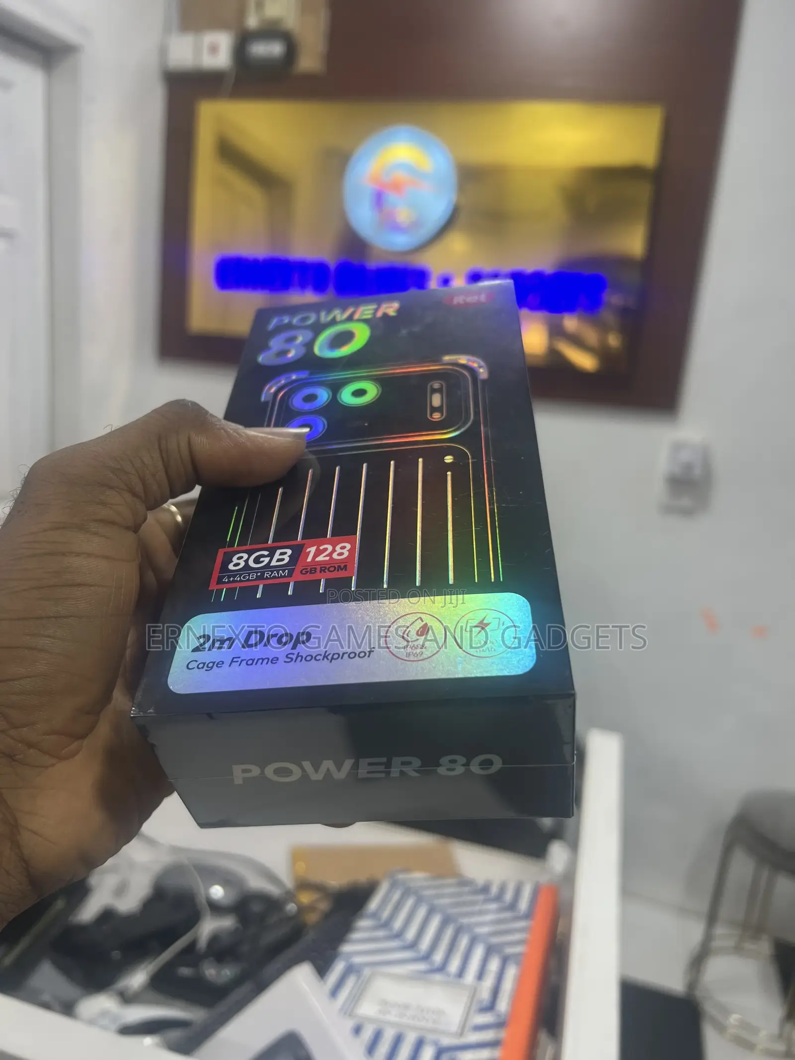 New Itel Power 80 128 GB Green
