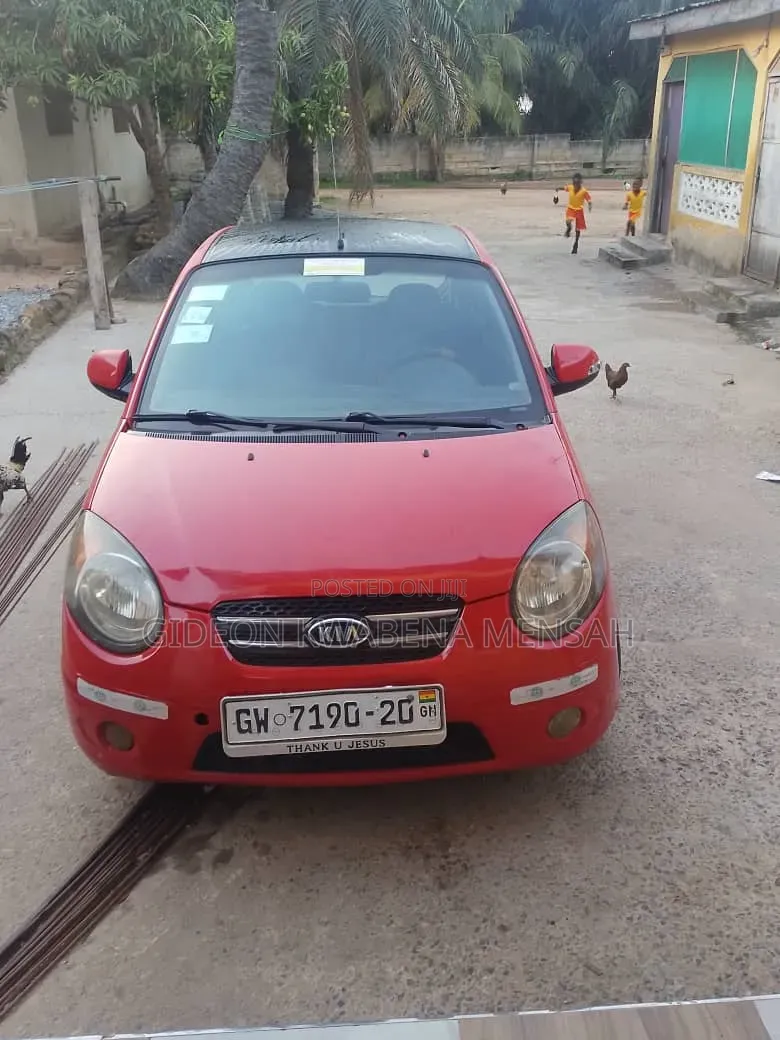 Kia Morning 2012 Red