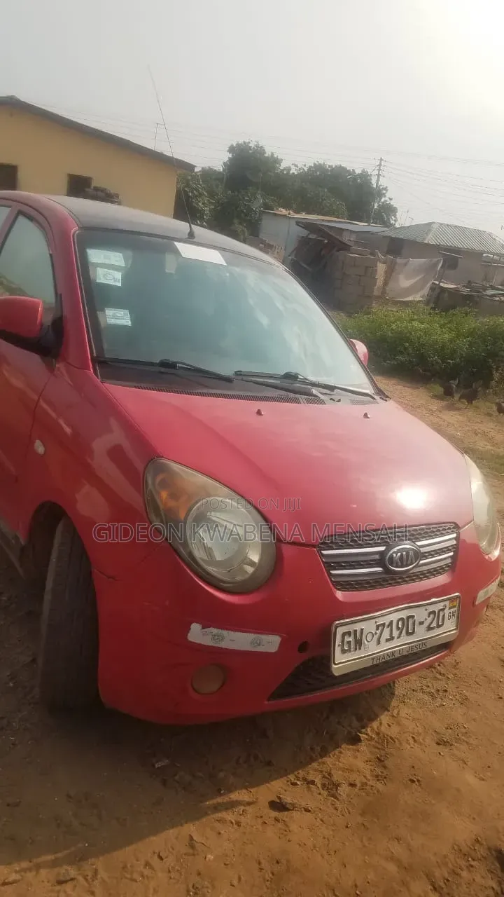 Kia Morning 2012 Red