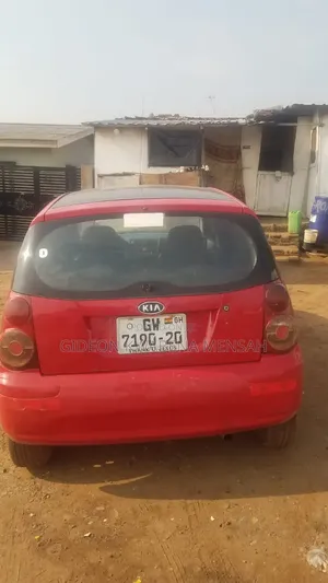 Kia Morning 2012 Red