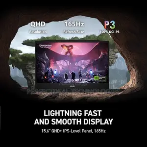 New Laptop MSI Katana 15 32GB Intel Core i9 SSD 1T