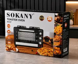 Sokany 35L Electric Oven Toaster With Double Hot Plates SK-437 | 3200W