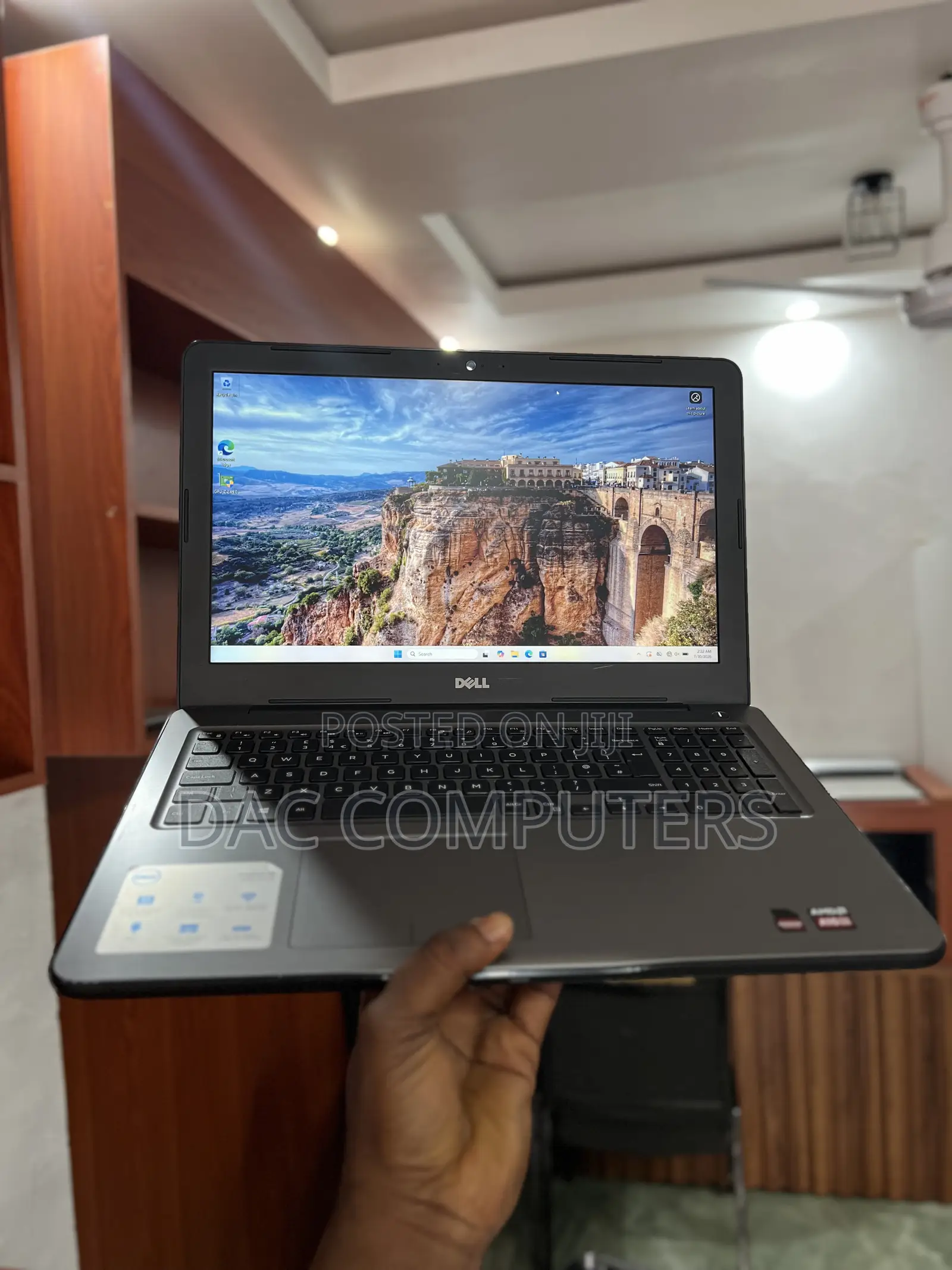 Laptop Dell Inspiron 15 8GB AMD A10 SSD 256GB
