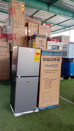 Nasco 116L Bottom Freezer Fridge – Stylish Energy Efficient