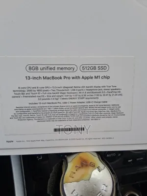 Laptop Apple MacBook Pro 2020 M1 8GB Intel Core M SSD 512GB