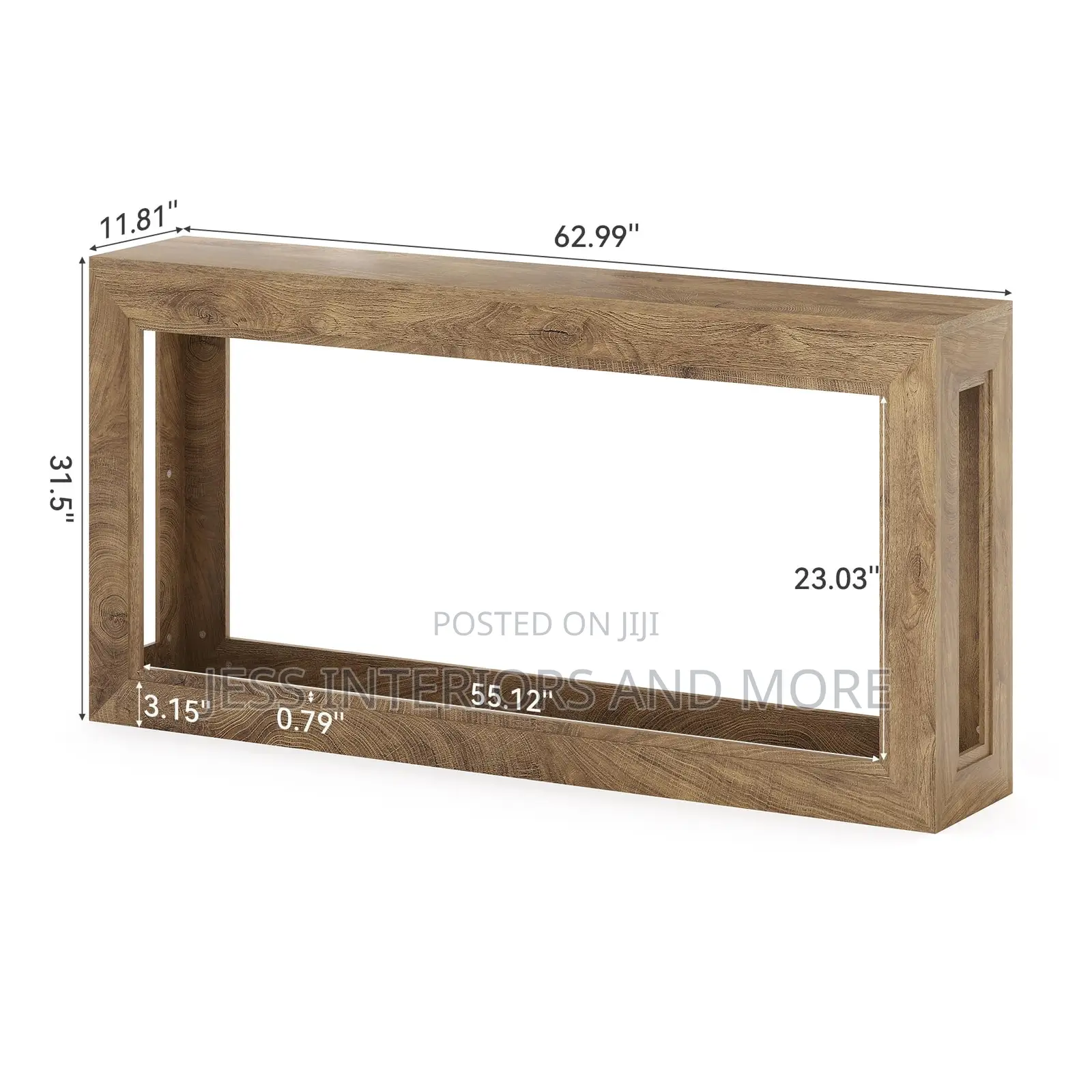 Console Table (Oak Brown)