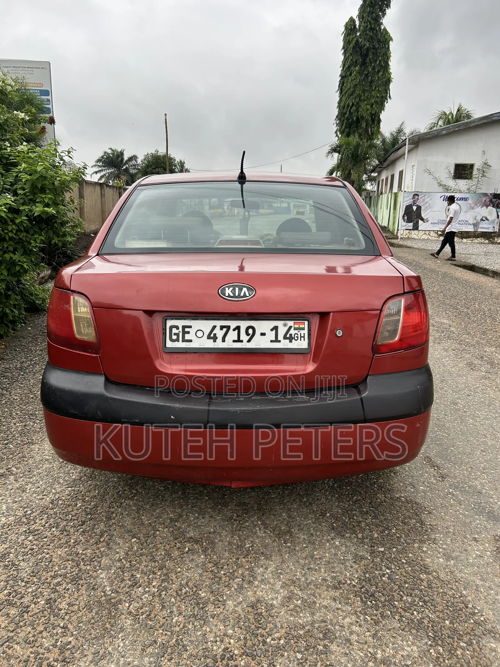 Kia Rio 1.5 LS 2007 Maroon