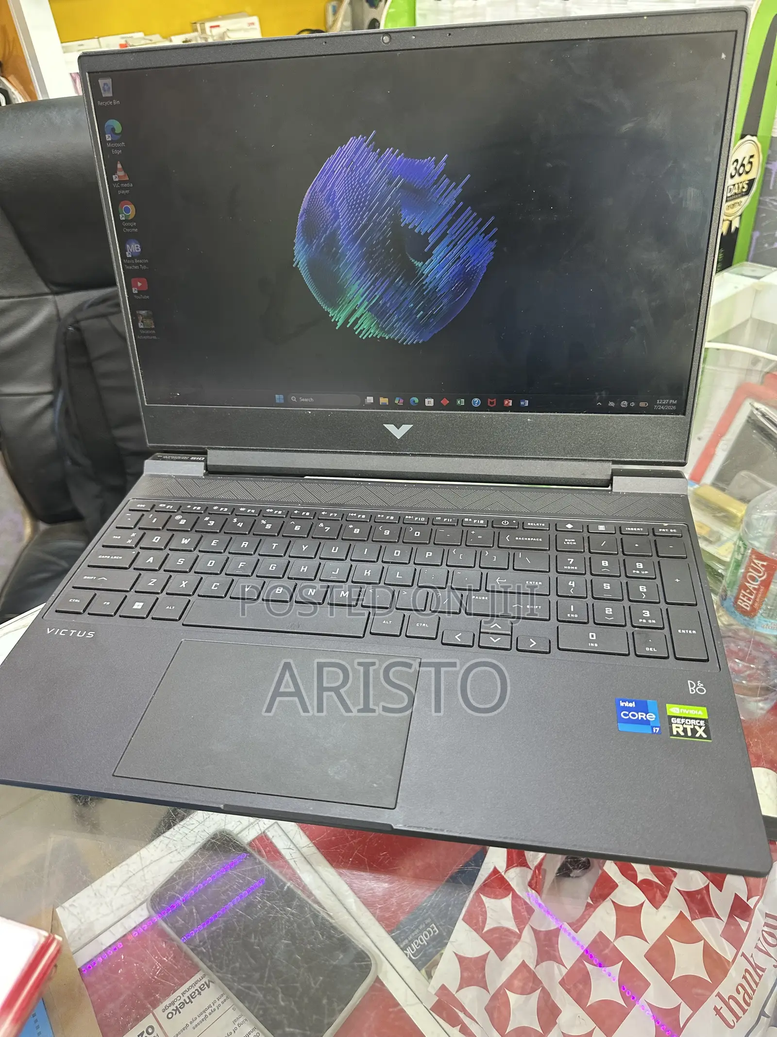 Laptop HP Victus 16 16GB Intel Core i7 HDD+SSD 1T