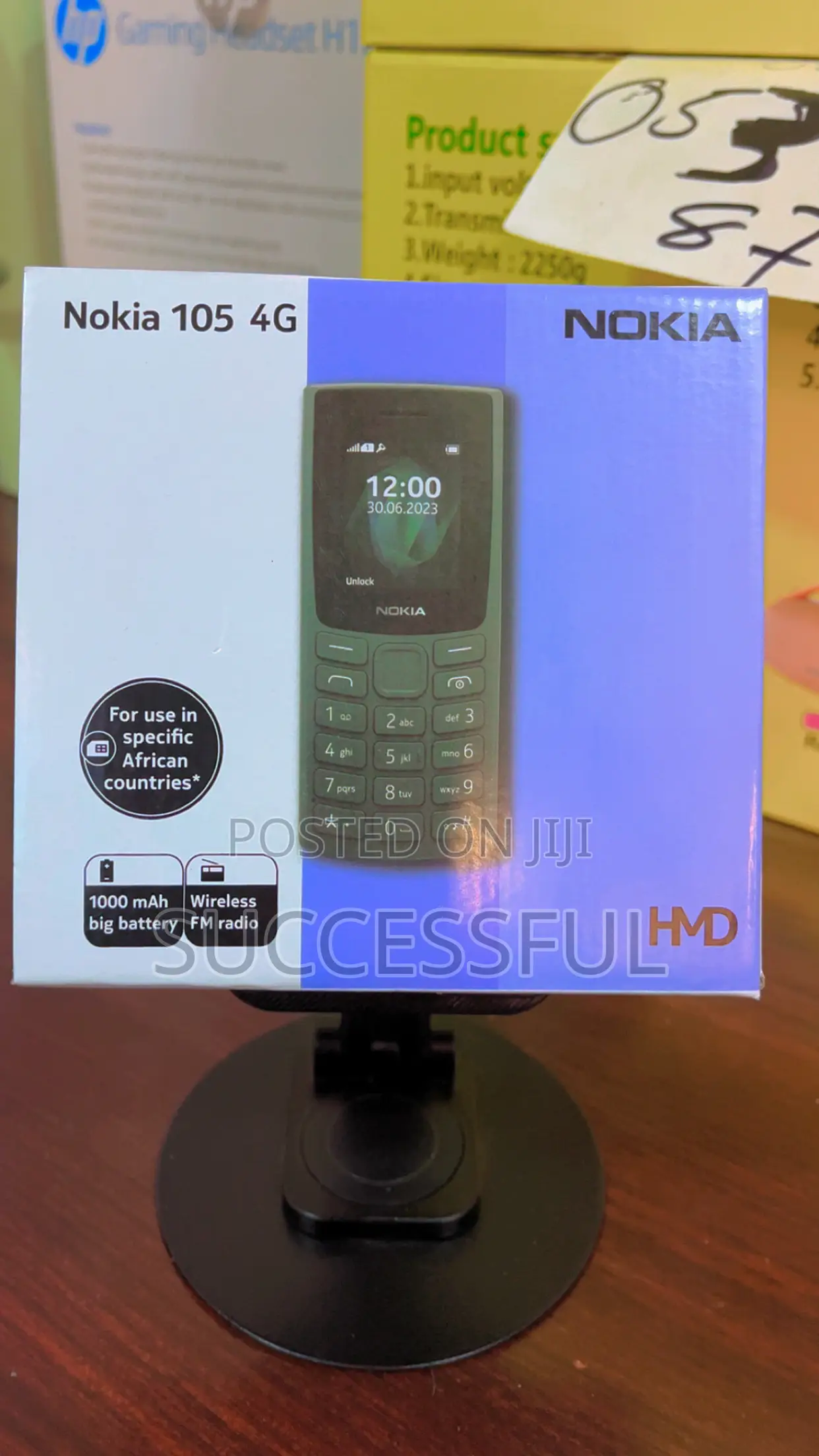 New Nokia 105 Black