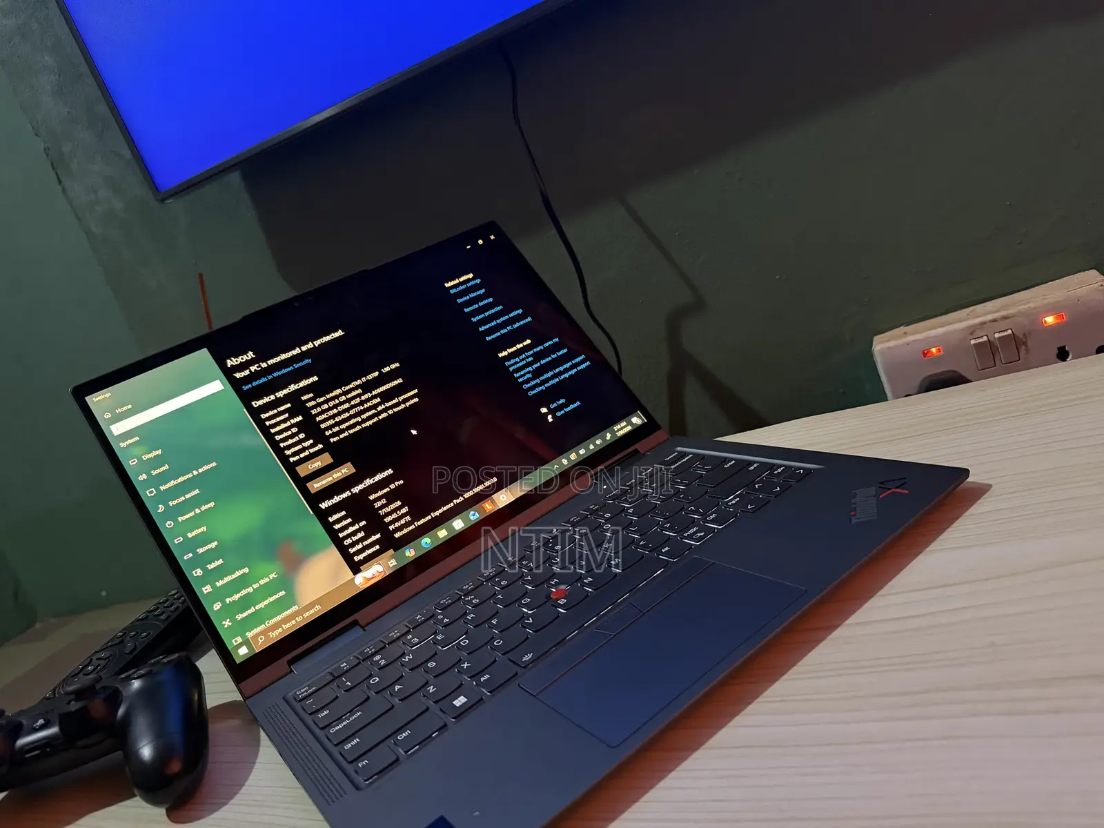 Laptop Lenovo ThinkPad X1 Yoga 32GB Intel Core i7 eMMC 1T