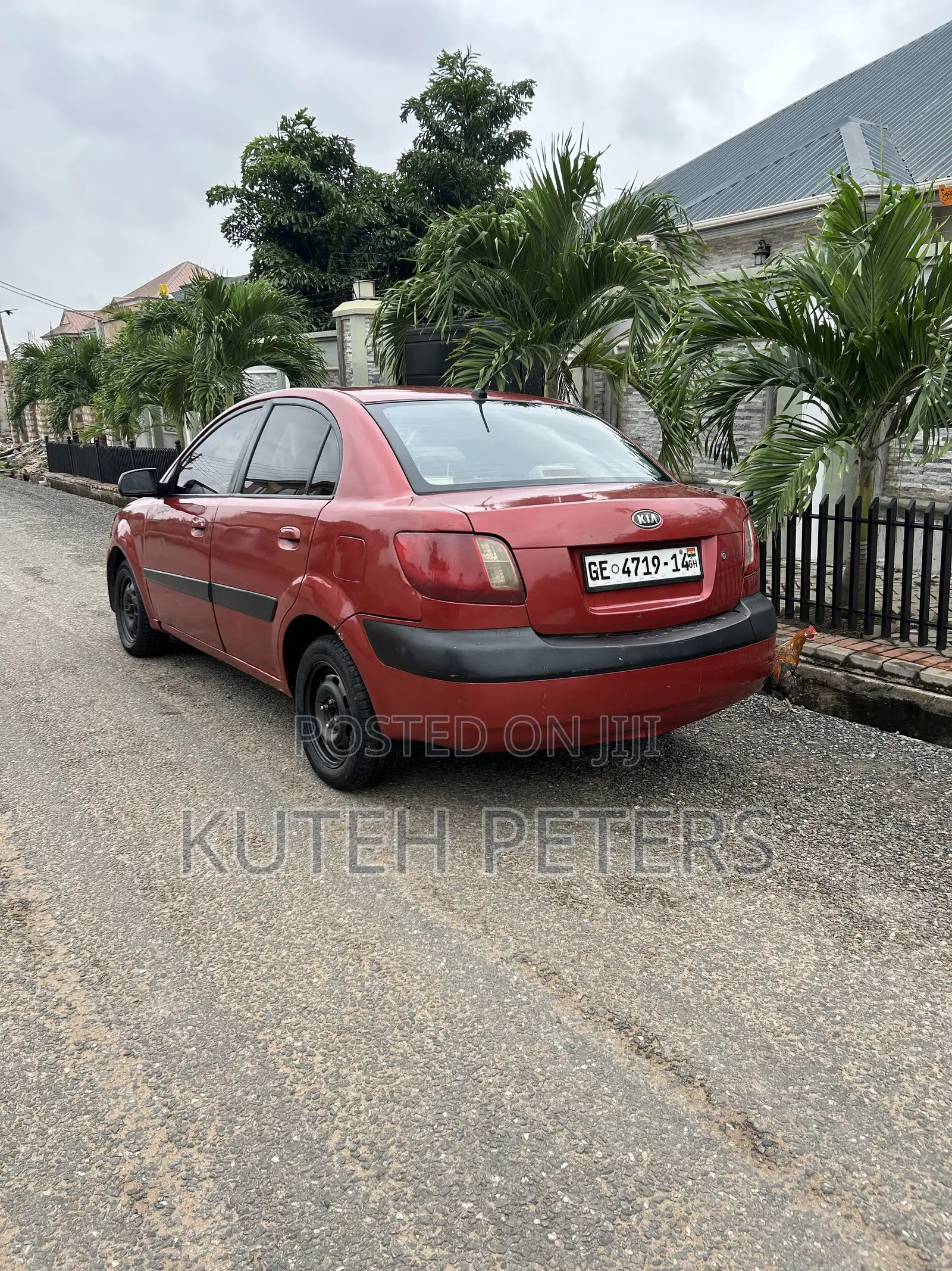 Kia Rio 1.5 LS 2007 Maroon