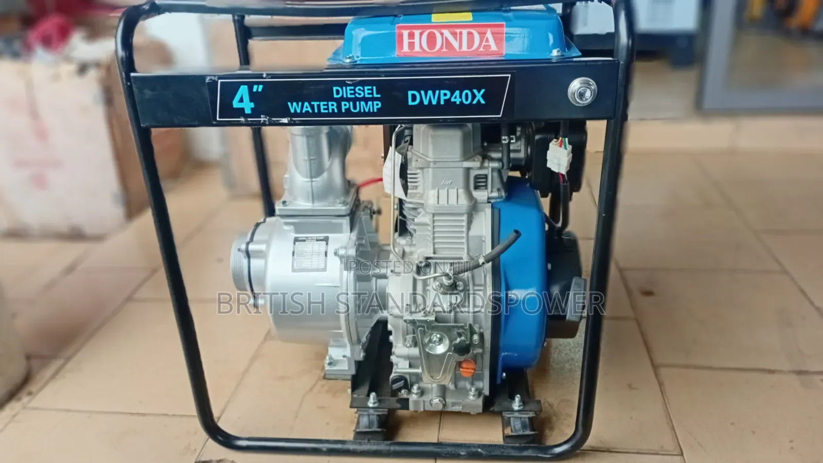 Strong Diesel 4 Inches Water Pump for Irrigation and Drainage System