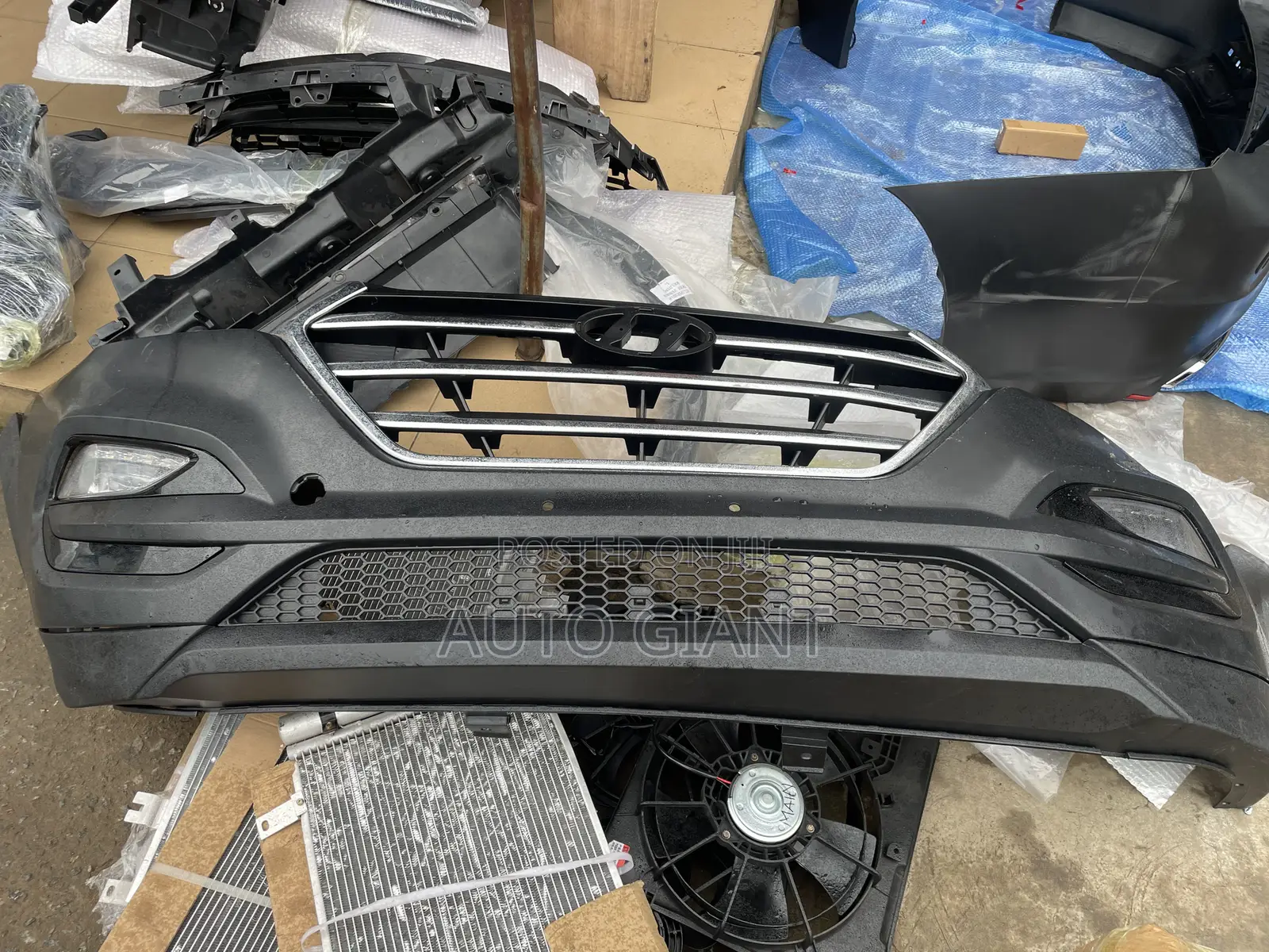 Tucson 2016-2018 Front Bumper Complete