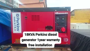 Brand New 18kVA Perkins Diesel Generator With 1-Year Warranty
18kVA