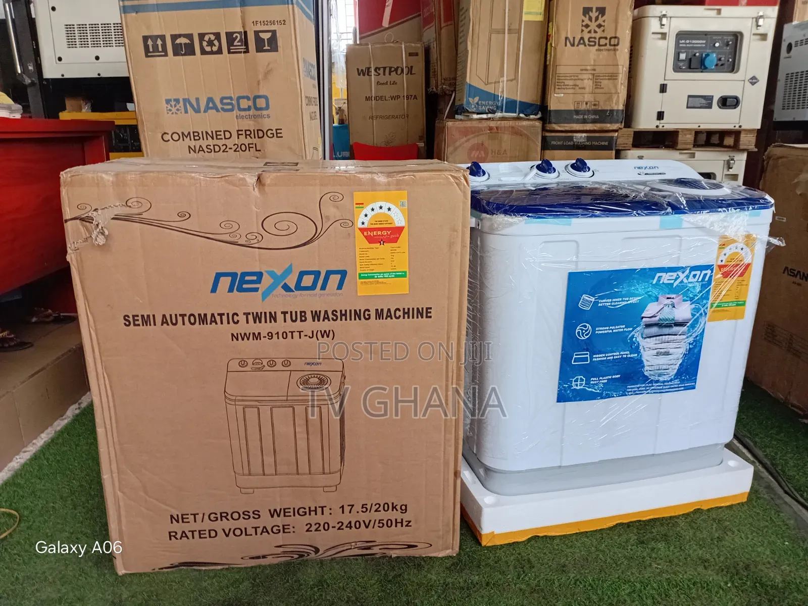 Nexon 7kg Top Load Washer – Powerful Cleaning Technology7kg