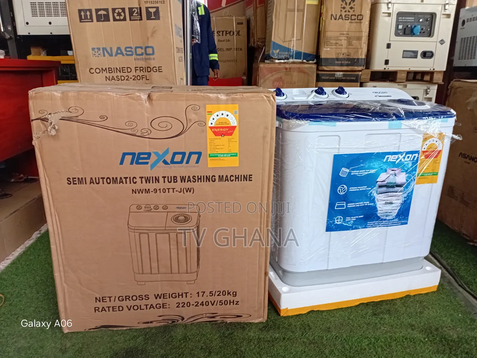 Nexon 7kg Top Load Washer – Powerful Cleaning Technology7kg