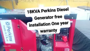 Industrial 18kVA Perkins Generator – Powerful Backup Power