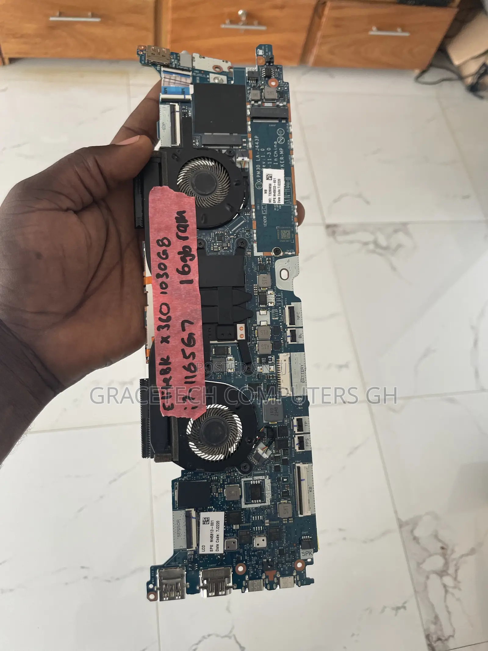 HP Elitebook X360 1030 G8 I7 11th Gen Motherboard